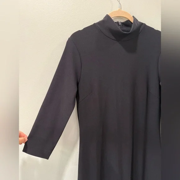 Boston Proper Black Long Sleeve Dress - Picture 5 of 12